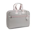 Mala Maternidade Poa Cinza e Rosa - mb Baby Ref 51mbp370 - Masterbag