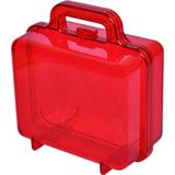 Maleta Acrílico Vermelho 01 Und Para Lembrancinhas DubemFest