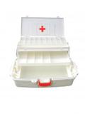 Maleta Plastica 44x24x22cm Com 2 Bandejas - Unica