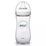 Mamadeira Anti Cólica Pétala Transparente 3m+ 330ml - Philips Avent