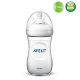 Mamadeira Anticólica 260ml AVENT com Bico Pétala 1m+