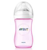 Mamadeira Avent Petala 260ml 1M+ Anticólica Bpa Free Rosa - Philips avent