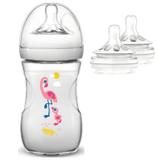 Mamadeira Avent Pétalas 260ml Flamingo Com 2 Bicos 4 Para 6m+ - Philips avent