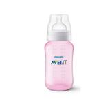 Mamadeira Classic+ 330ml 3m+ Rosa - Philips Avent