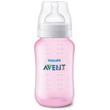 Mamadeira Classic+ 330ml Rosa Philips Avent - Philips avent
