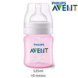 Mamadeira Classic Anticolica 125ml Rosa Philips Avent