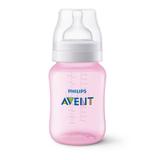 Mamadeira Clássica Pp Avent 260ml Rosa - Philips avent