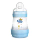 Mamadeira Easy Start First Bottle 0+m 160 ml Azul - Mam Ref 4661