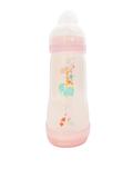 Mamadeira Easy Start Mam 320 Ml Menina 4m+ Rosa 4678 - Elefante