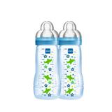 Mamadeira Fashion Bottle 330 Ml Double Pack Boys - MAM Baby