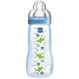 Mamadeira Fashion Bottle 330ml Azul 4 meses 4833 MAM