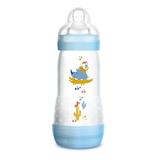 Mamadeira First Bottle Anti-Cólica e Auto-Esterilizável 320ml Rinoceronte Menino - MAM