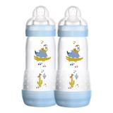 Mamadeira First Bottle Bichos - 320ml - 2 Unidades - Menino - MAM