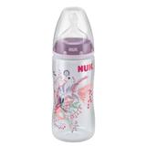 Mamadeira First Choice 300ml +6m Roxa Folhagem Nuk
