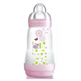 Mamadeira Girls Easy Start First Bottle MAM Rosa - 260ml