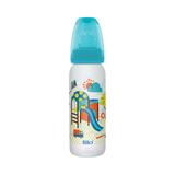 Mamadeira lillo divertida bico orto - 240ml azul