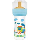 Mamadeira lillo super divertida azul bico latex 260 ml