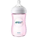 Mamadeira Linha Pétala 260ml Rosa - SCF034/17 - Philips Avent