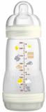 Mamadeira MAM First Bottle Anti-Cólica e Auto-Esterilizável 260ml Bege Neutral
