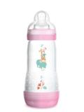 Mamadeira mam first bottle autoesterilizável 160ml rosa