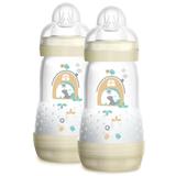 Mamadeira Mam First Bottle Easy Start 260ml Bege (Embalagem Dupla) - 4671
