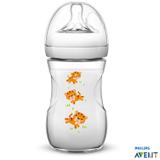 Mamadeira Pétala 260 ml Transparente Tigre - Philips Avent
