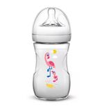Mamadeira Pétala 260ml Safari Flamingo 1m+ - Philips Avent