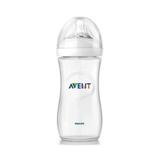 Mamadeira Pétala 330ml Transparente 6M+ - Philips Avent