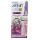 Mamadeira Petala Decorada 260Ml Flamingo - Avent