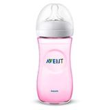 Mamadeira Pétala Rosa 330ml 6m+ - Philips Avent