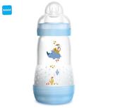 Mamadeiras Anti Cólica Easy Start 260ml Mam Azul +2 Meses