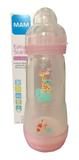 Mamadeiras Anti Cólica Easy Start 320ml Mam Rosa +4 meses