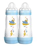 Mamadeiras Easy Start Dupla 320 ml (4 + meses) Azul - MAM