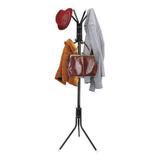 Mancebo Cabideiro de Chão Porta Bolsas Preto - Art house