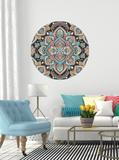 Mandala MDF - PRETO PHJ12 - 65x65cm
