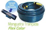 Mangueira Casa e Jardim 15 Metros 7/16 Polegadas Trançada Resistente Flexcolor - Monterey