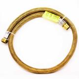 Mangueira Gás 40cm 1/2 MxF Flexível Malha Latão Int Cobre - Elite gás