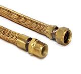 Mangueira Tubo Flexível De Cobre Para Gás Gn Glp 1.20 Mts - Haenke