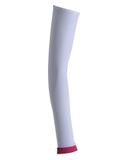 Manguito rumor feminino branco e rosa