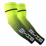 Manguito west bike unissex c/ fita silicone - amarelo g