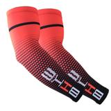 Manguito west bike unissex c/ fita silicone - vermelho g