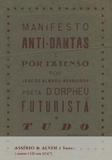 Manifesto anti-dantas e por extenso - Assirio alvim