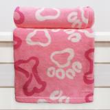 Manta Cobertor em Microfibra Para Cachorro Rosa Pink - Meu Pet
