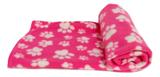 Manta Pet Cobertor Em Soft Rosa Tamanho M Para Cães E Gatos - Nica pet
