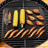 Manta teflon grill tapete churrasqueira 40cm 33cm ultra fino - Bazar wu