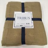 Manta Tricot Tribus Ocre 1,60 x 1,20 cm Macia - Rozac