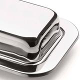 Mantegueira Retangular 200 G Toda De Aço Inox Forma Inox