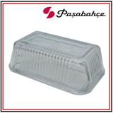 Manteigueira de Vidro Canelada Basic 7x17cm - Pasabahce - Pasabahçe