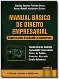 Manual basico de direito empresarial - especial pa - Jurua
