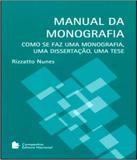 Manual Da Monografia - 04 Ed - Nacional - universitario